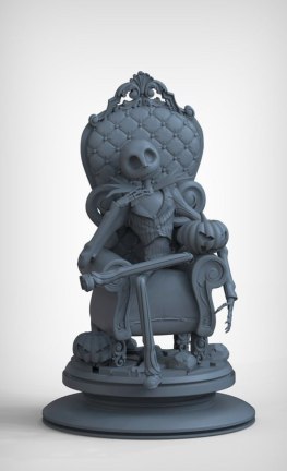 Jack skellington 3d printing stl