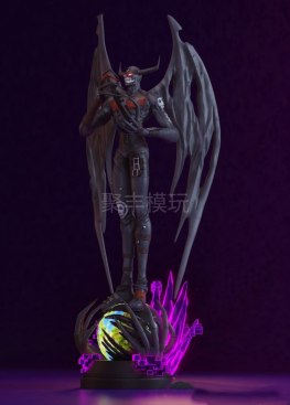 Devimon digimon 3d printing stl