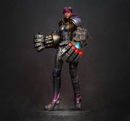 vi - league of legends 3d printing stl