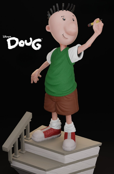 afggh Doug funnie 3d printing stl