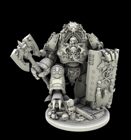 warhammer40k space wolves contemptor 3d printing stl