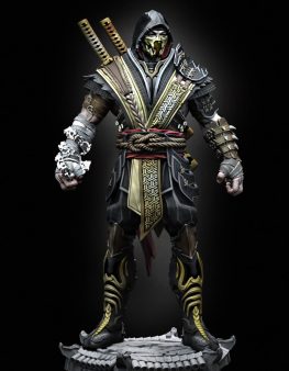 Scorpion 3d printing stl