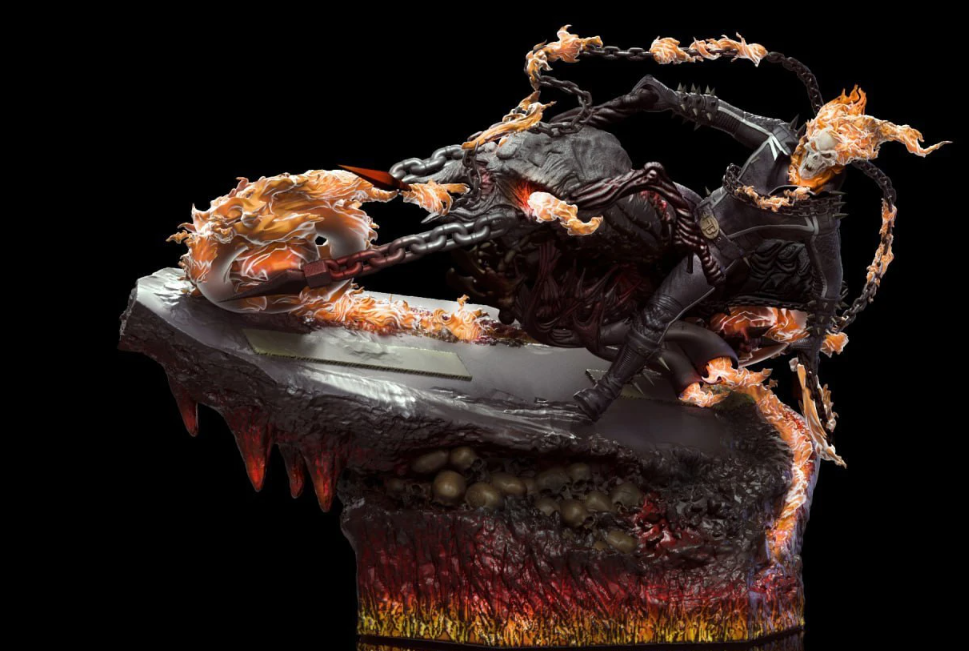 asdgghgwq Ghost rider 3d printing stl