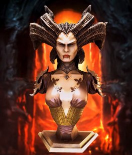 Lilith bust 3d printing stl