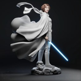 Leia 3d printing stl