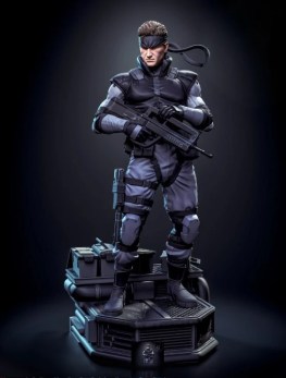 Solid snake 3d printing stl files