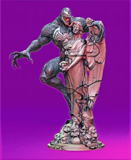 Venom 3d printings stl files