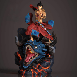 Luffy vs kaido xxx 3d printing stl