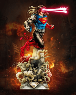 Superman death metal 3d printing stl files