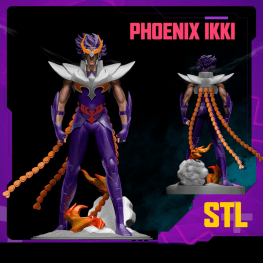 Ikki phoenix 3d printing stl