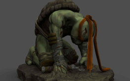 Michelangelo defeated tmnt 3d printing stl files