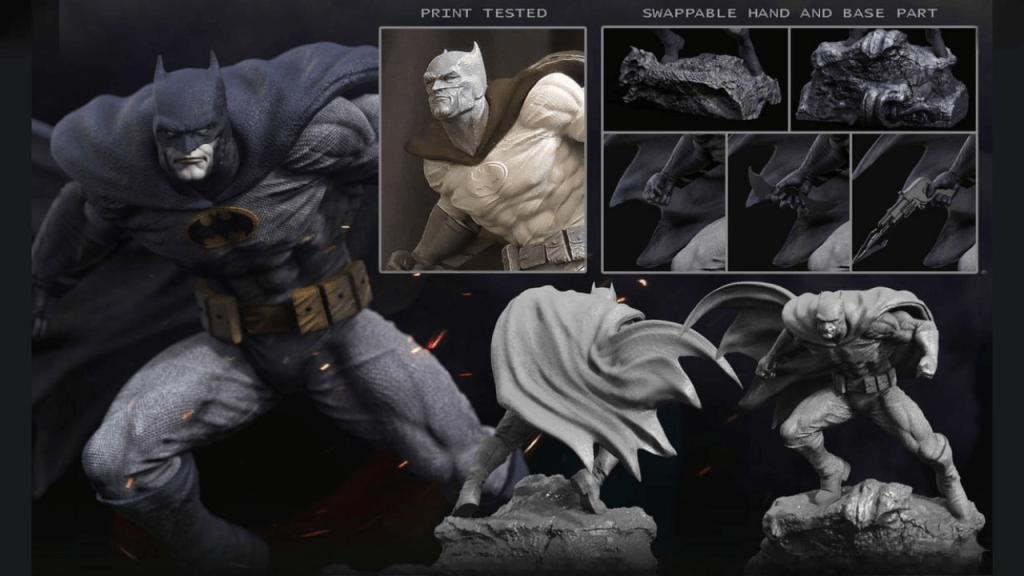 batman 3d printing