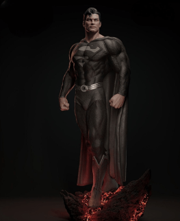 Superman 2024 3d printing stl