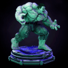 Hulk statue 3d printing stl files