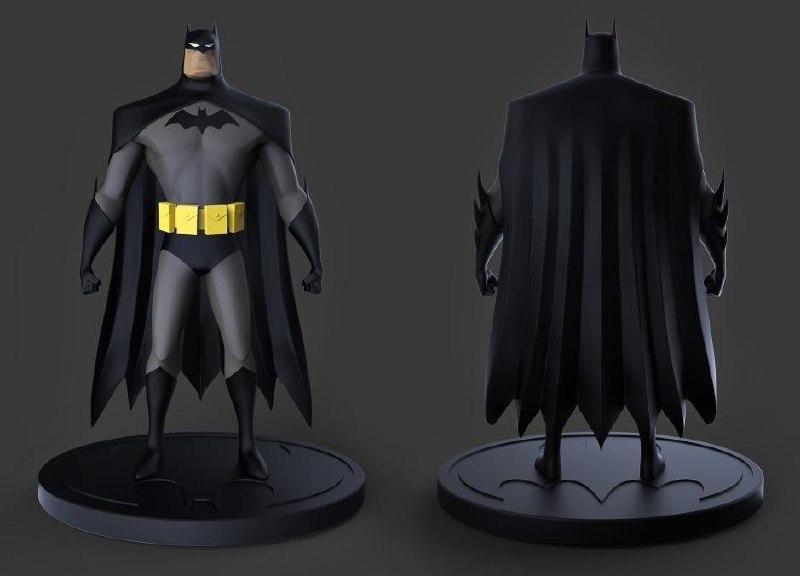 photo_4990425460634658918_x batman animated 3d printing stl files