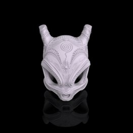 Ornate mewtwo skull 3d printing stl