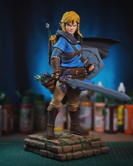 Link statue 3d printing stl files