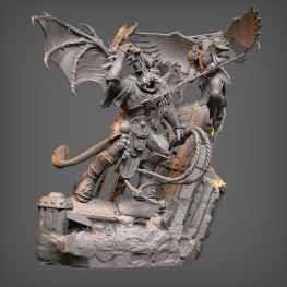 Sanguinius warhammer 40k 3d printing stl