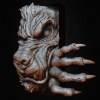 werewolf bookend 3d print