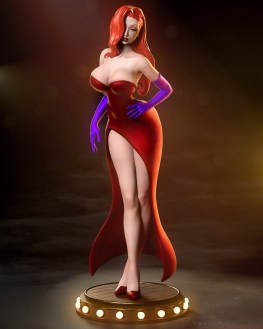 Jessica rabbit 3d print