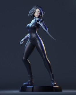 Alita battle angel 3d print