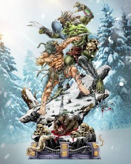 Weapon x vs predator 3d print