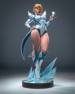 Emma frost marvel rivals 3d print