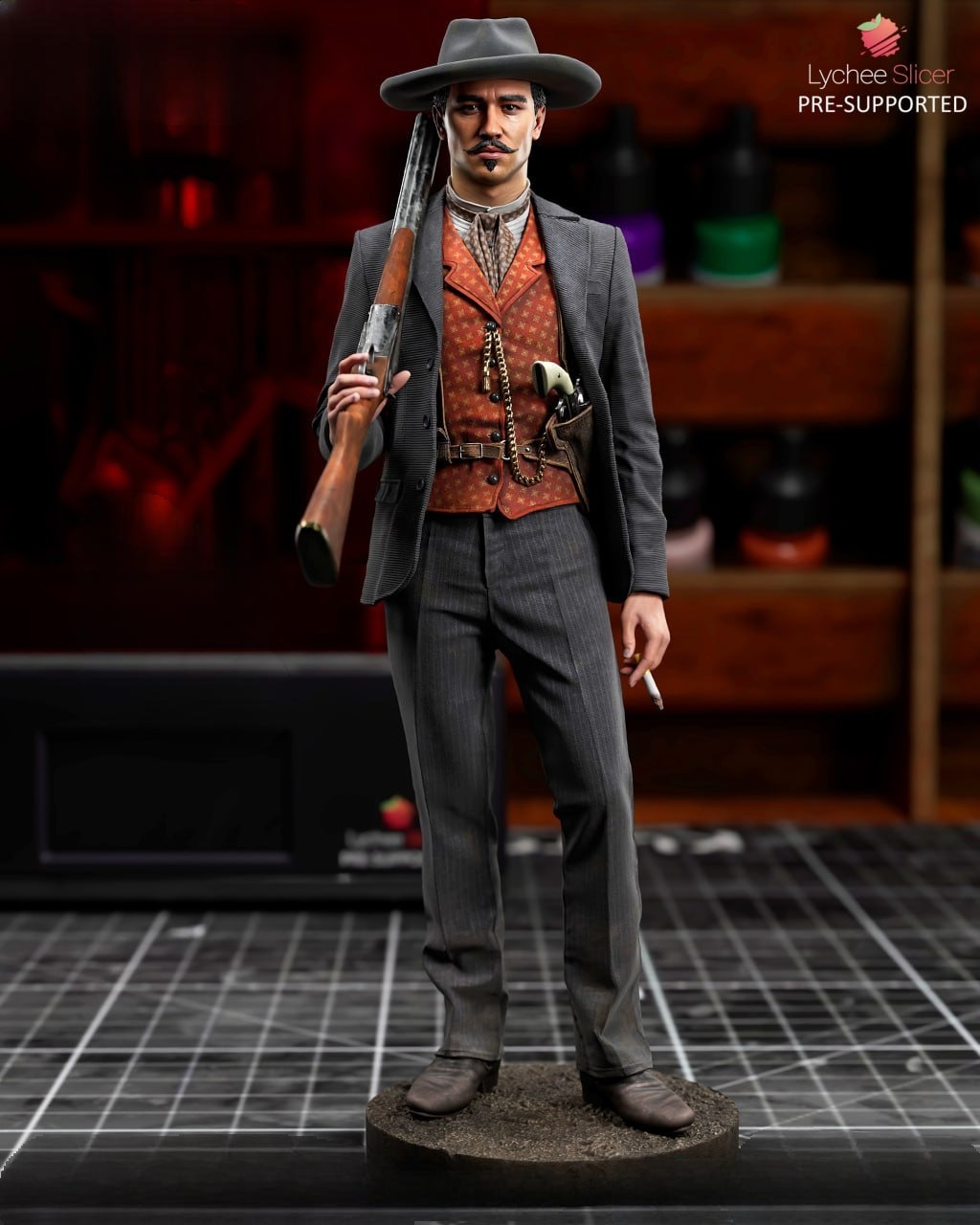 faf Doc Holliday 3d print stl files
