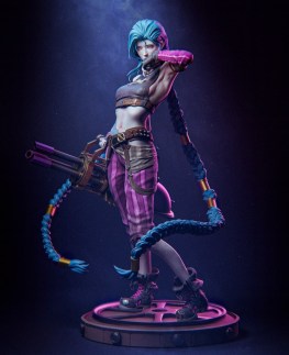 League of legends jinx 3d print
