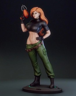 Kim possible 3d print