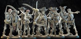 Skeleton pirates 3d print