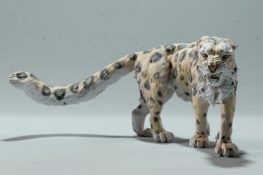 snow Leopard 3d print