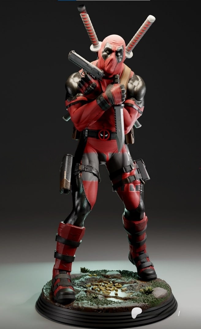 DWEDAPOL DEADPOOL 3D PRINT STL