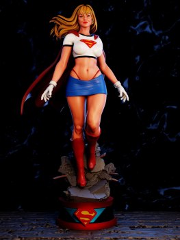 Supergirl bonus 3d print