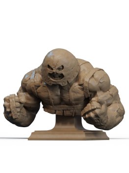 Juggernaut bust 3d print