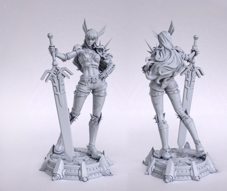 Magik - Marvel Rivals 3d print stl files - High quality 3d models - 3D ...