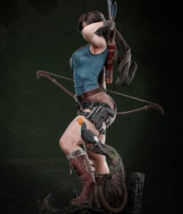 lara croft 3d print