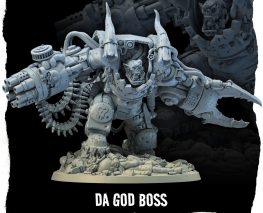 da god boss 3d print