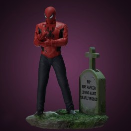 Spiderman last stand 3d print stl files