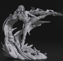 Lune Claire obscur 3d print
