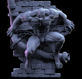 Venom 3d print stl files
