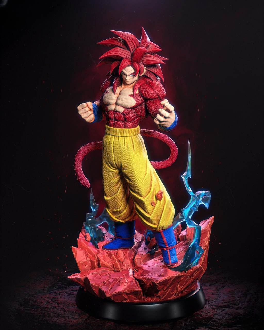 photo_5032902128846352643_y Son goku ssj4 3d print stl