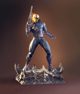 Ghost rider 3d print stl files