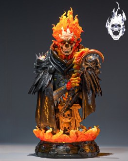 ghost rider bust 3d print