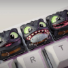 Toothless keycaps 3d print