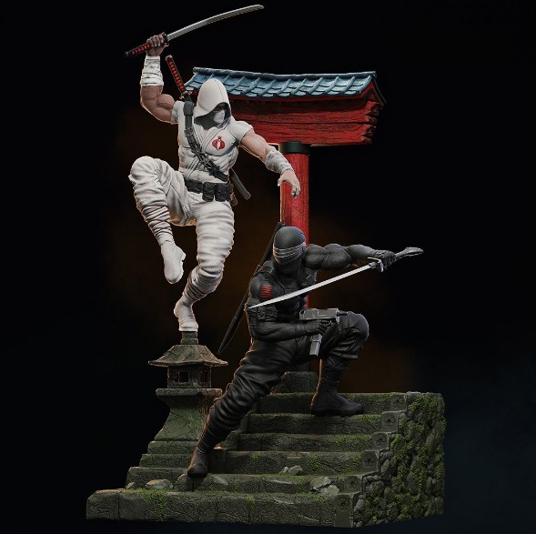 photo_5926975399156371366_y Snakeeyes vs stormshadow 3d print