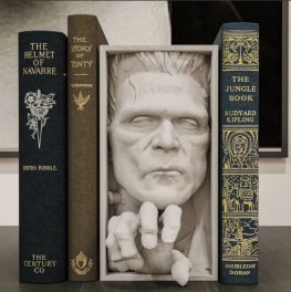 Frankenstein book nook 3d print stl files