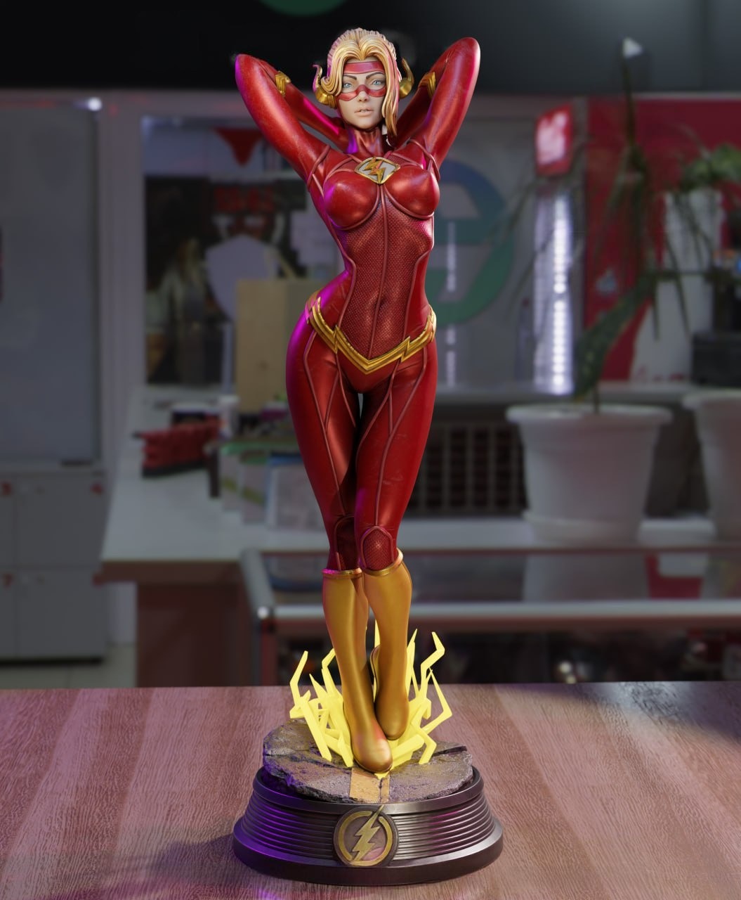 DeWatermark.ai_1756711336614 lady flash 3d print model