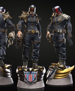 Judge Dredd 2025 3d print stl files