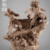 jack sparrow vs hector barbossa 3d print stl files